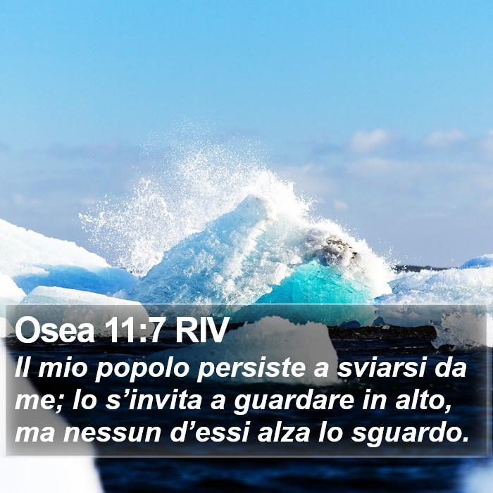 Osea 11:7 RIV Bible Study