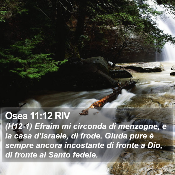Osea 11:12 RIV Bible Study