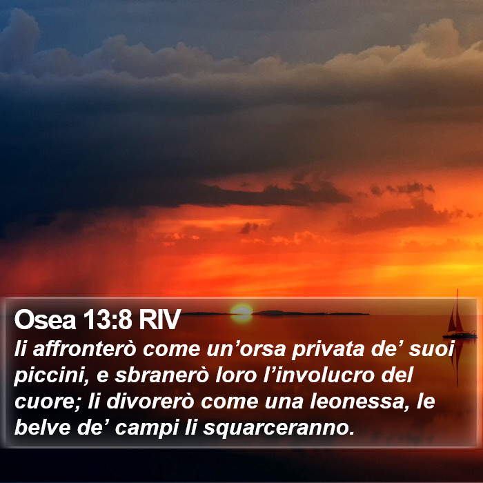 Osea 13:8 RIV Bible Study