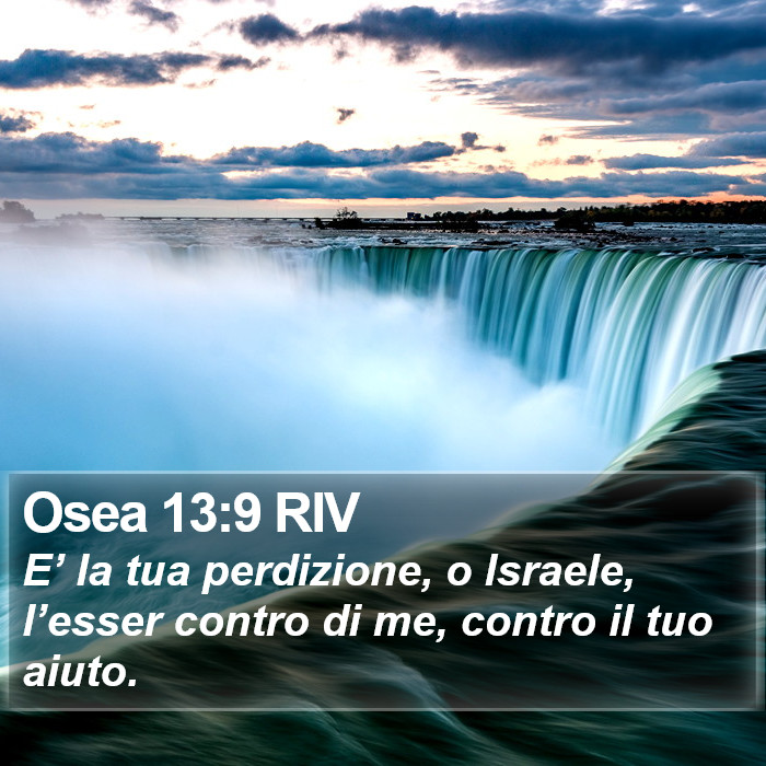 Osea 13:9 RIV Bible Study