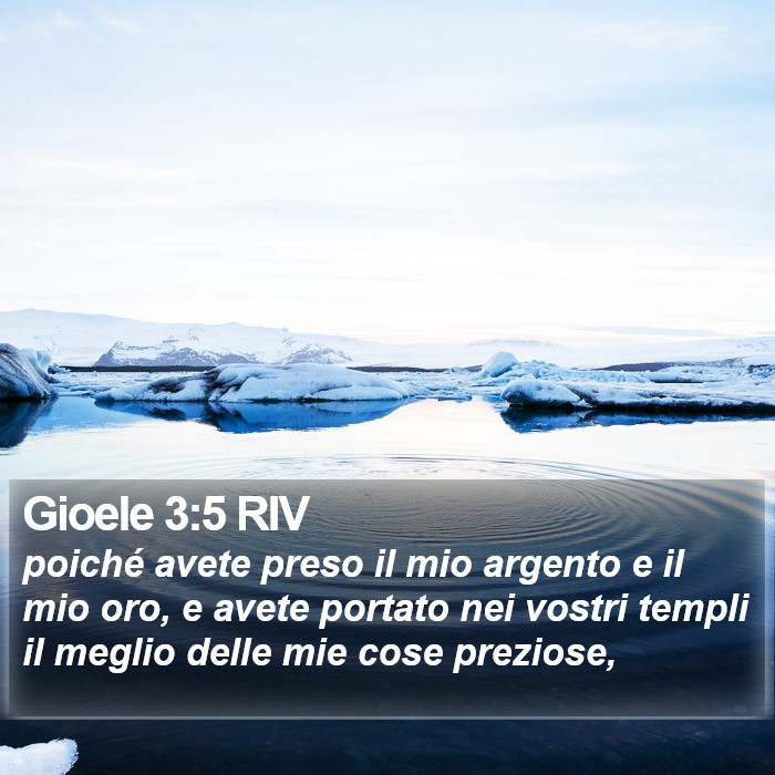 Gioele 3:5 RIV Bible Study