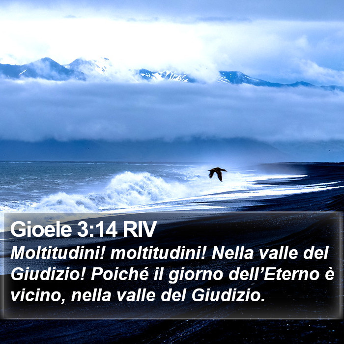 Gioele 3:14 RIV Bible Study