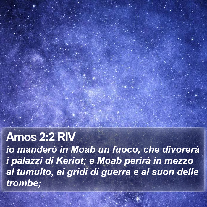 Amos 2:2 RIV Bible Study