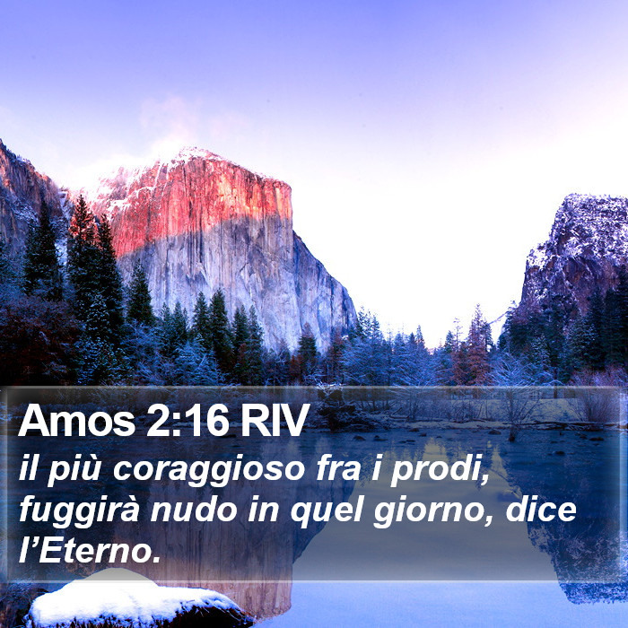 Amos 2:16 RIV Bible Study