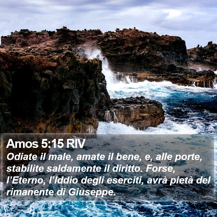 Amos 5:15 RIV Bible Study