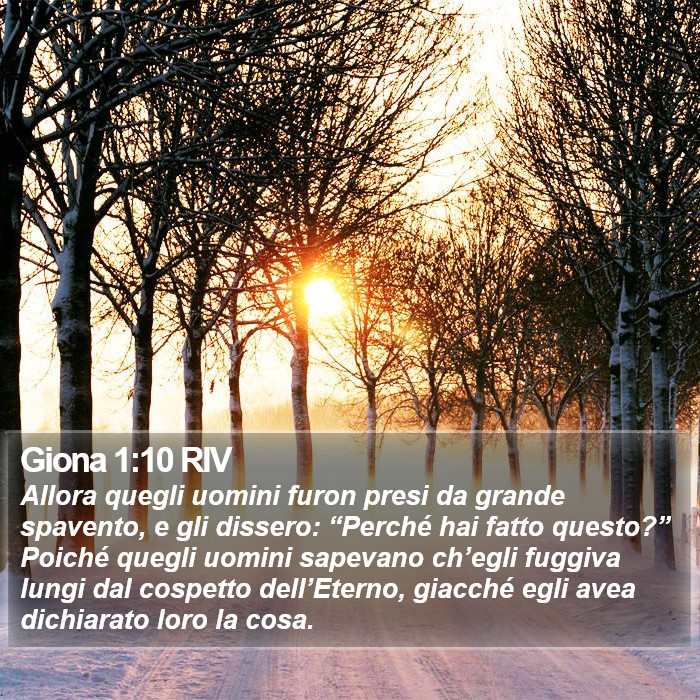 Giona 1:10 RIV Bible Study