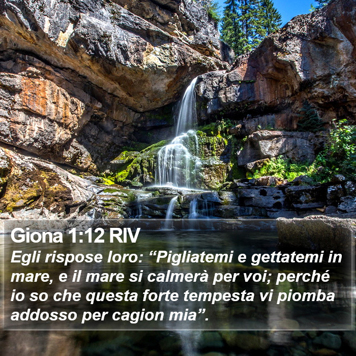 Giona 1:12 RIV Bible Study