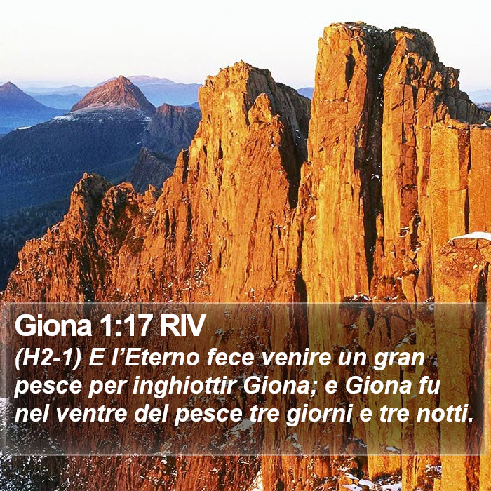 Giona 1:17 RIV Bible Study