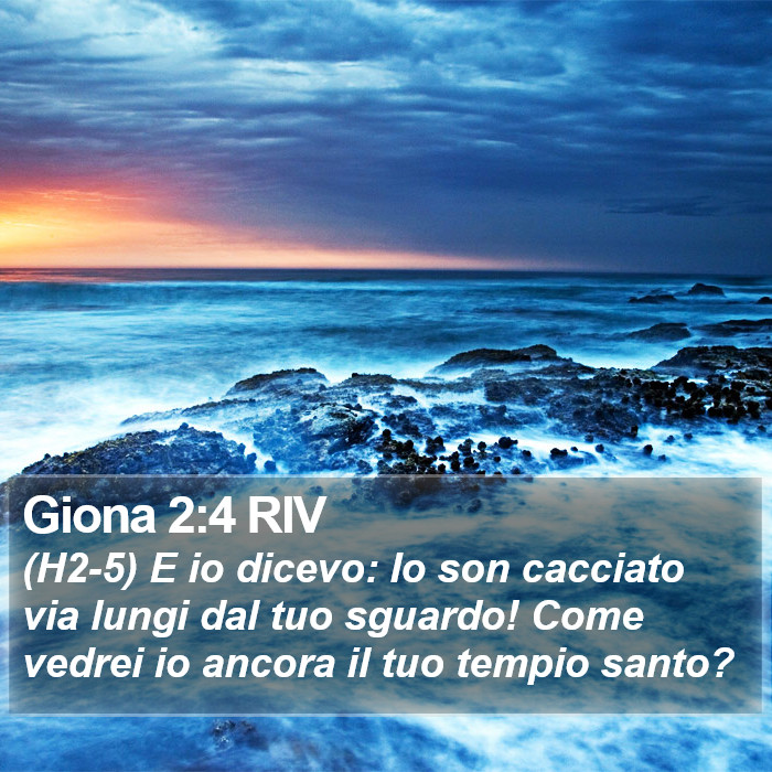 Giona 2:4 RIV Bible Study