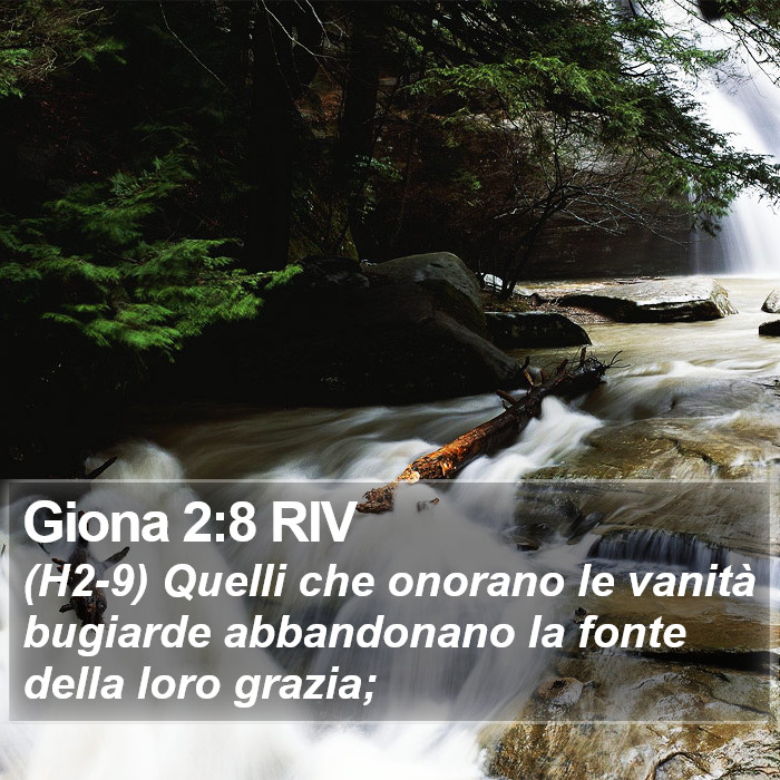 Giona 2:8 RIV Bible Study