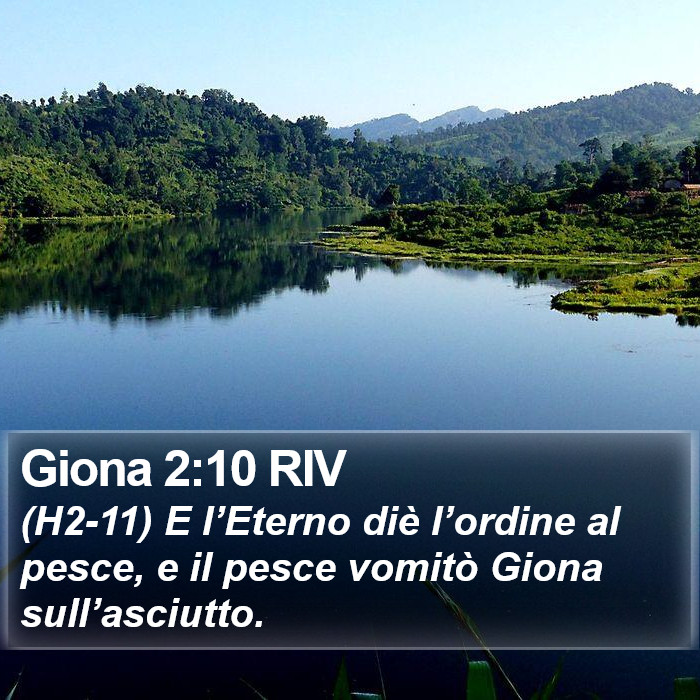 Giona 2:10 RIV Bible Study