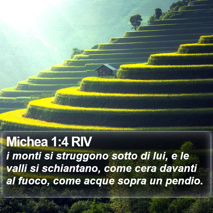 Michea 1:4 RIV Bible Study