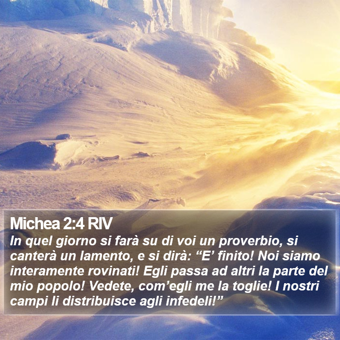 Michea 2:4 RIV Bible Study