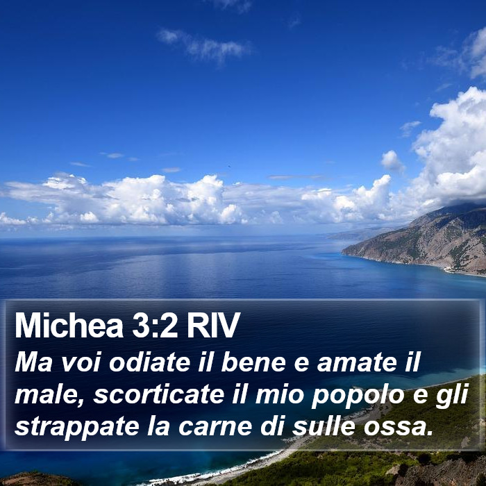 Michea 3:2 RIV Bible Study