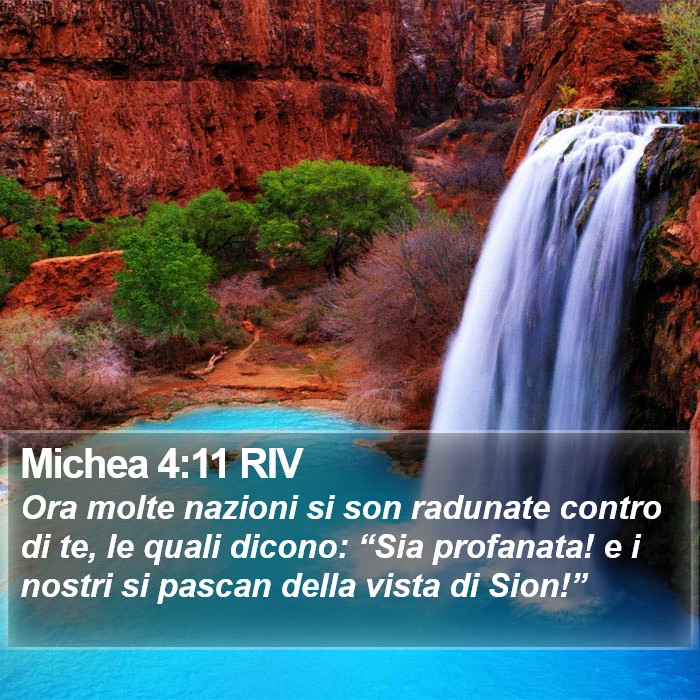 Michea 4:11 RIV Bible Study