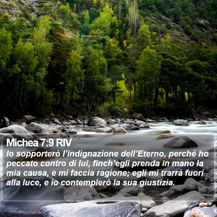 Michea 7:9 RIV Bible Study