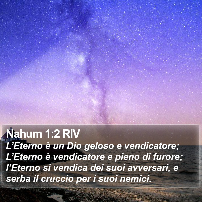 Nahum 1:2 RIV Bible Study