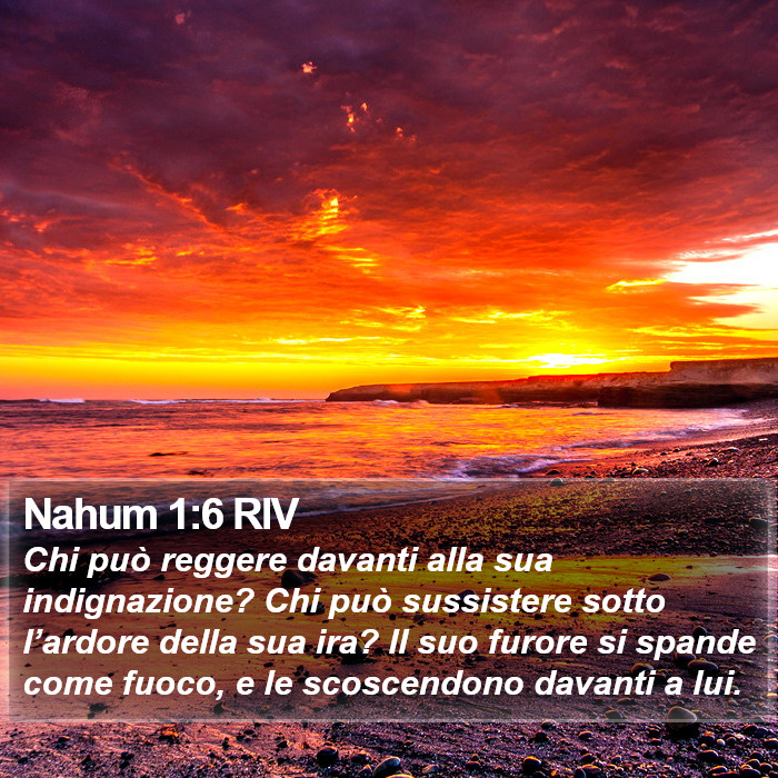 Nahum 1:6 RIV Bible Study