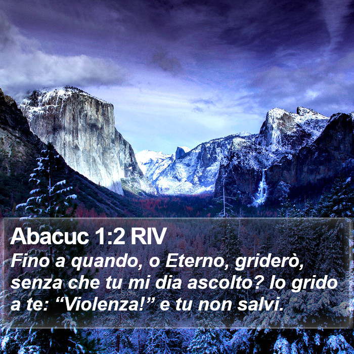 Abacuc 1:2 RIV Bible Study