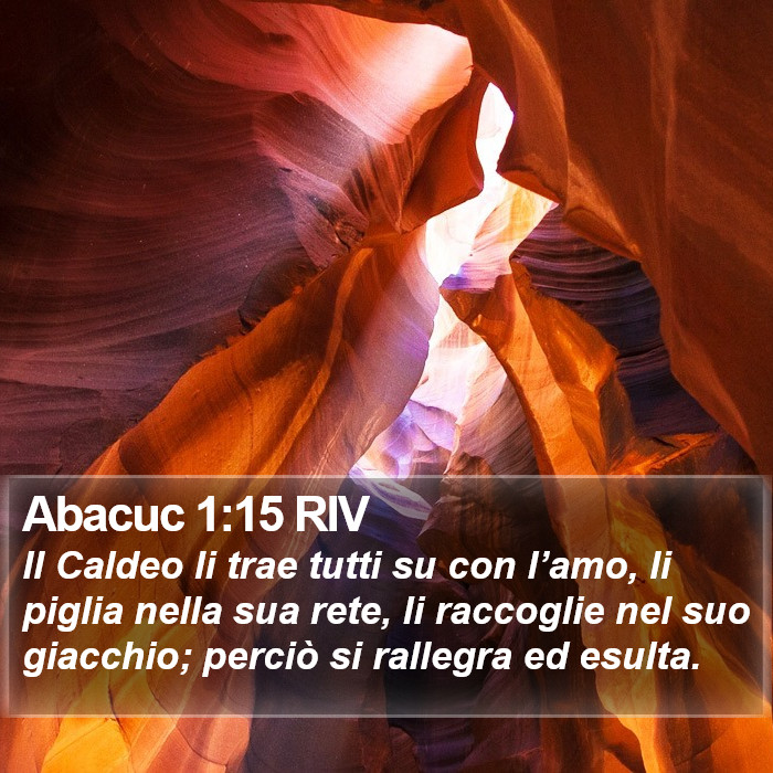 Abacuc 1:15 RIV Bible Study