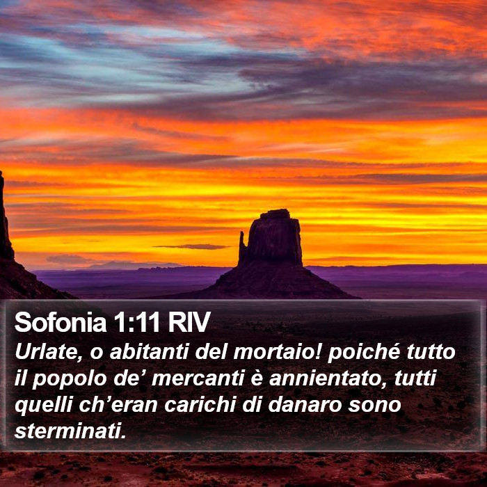 Sofonia 1:11 RIV Bible Study