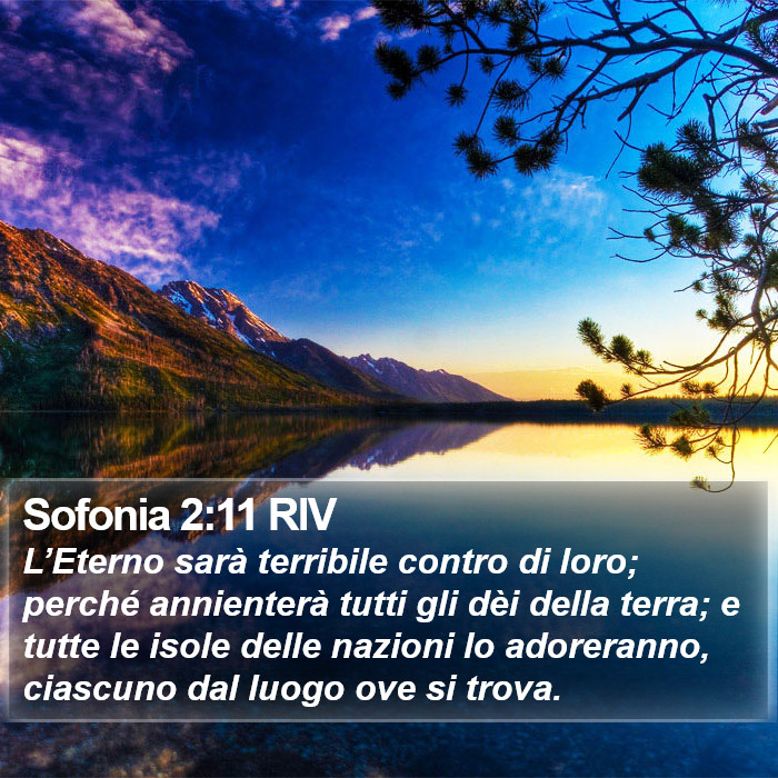 Sofonia 2:11 RIV Bible Study