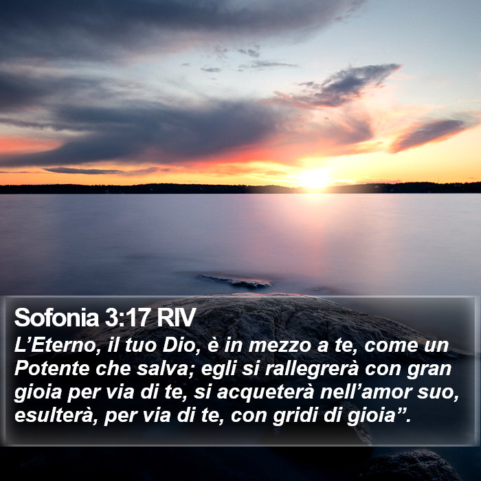 Sofonia 3:17 RIV Bible Study