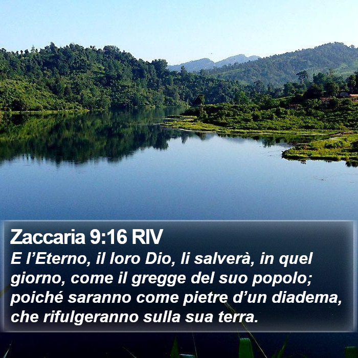 Zaccaria 9:16 RIV Bible Study