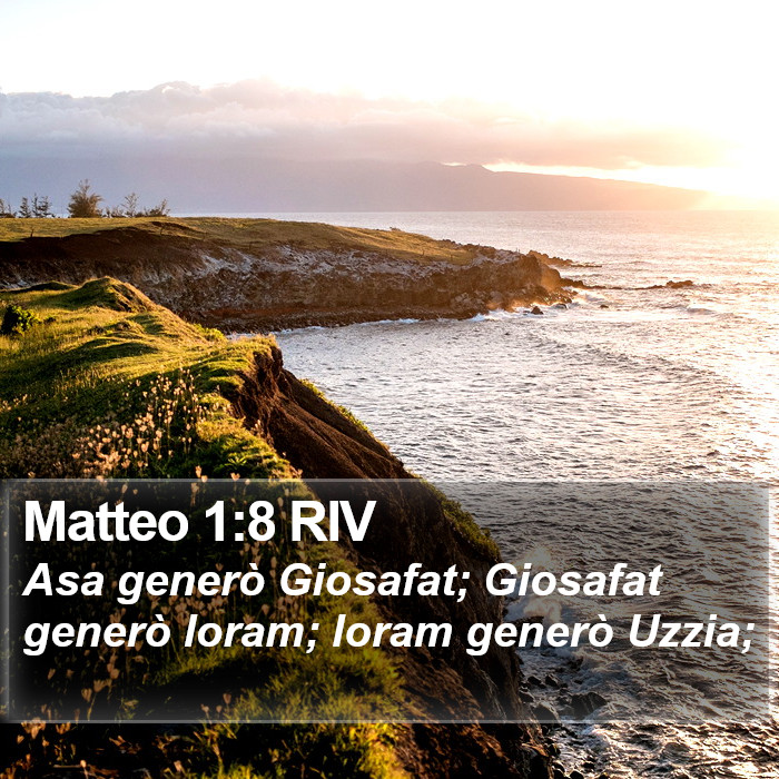 Matteo 1:8 RIV Bible Study