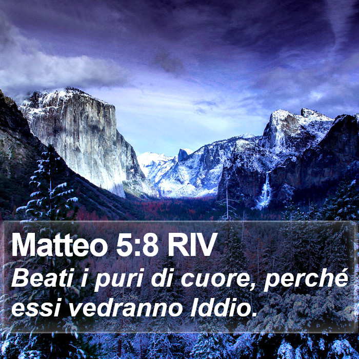 Matteo 5:8 RIV Bible Study