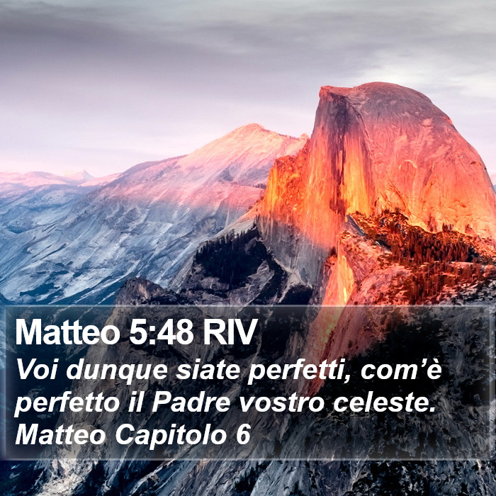 Matteo 5:48 RIV Bible Study