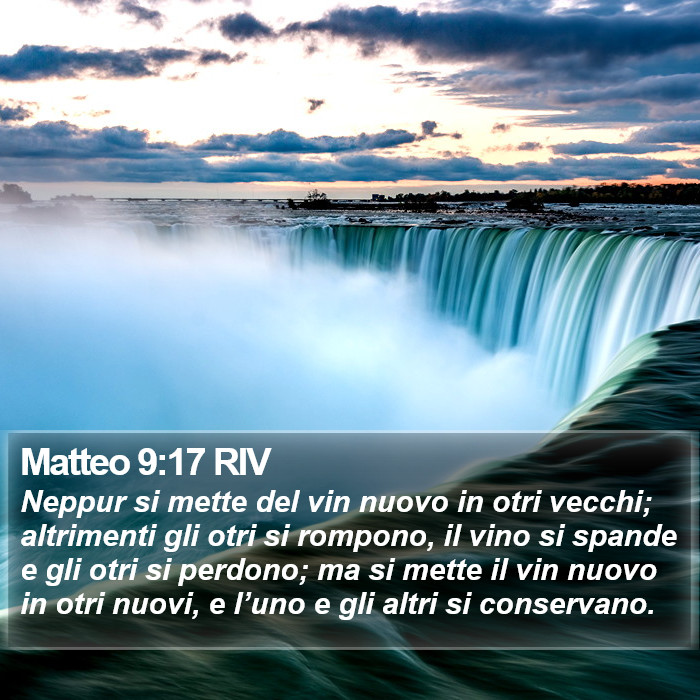 Matteo 9:17 RIV Bible Study