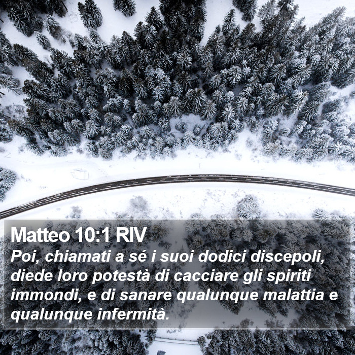 Matteo 10:1 RIV Bible Study