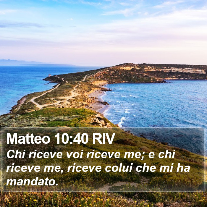 Matteo 10:40 RIV Bible Study