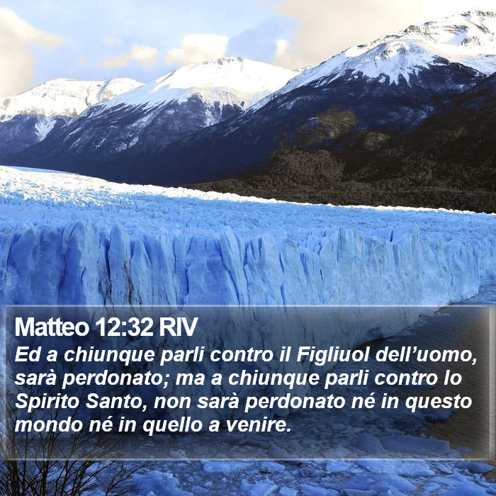 Matteo 12:32 RIV Bible Study