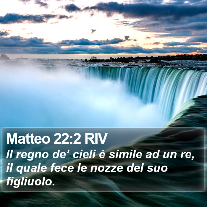 Matteo 22:2 RIV Bible Study