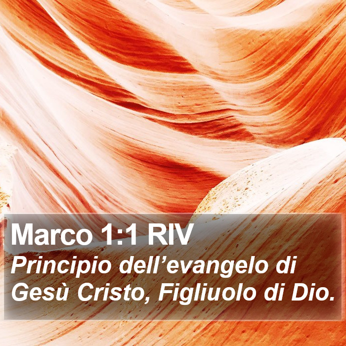 Marco 1:1 RIV Bible Study