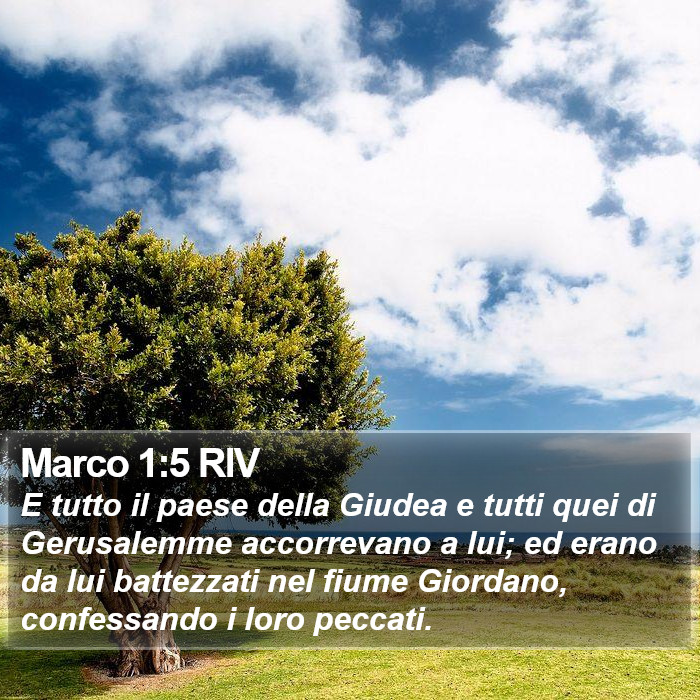 Marco 1:5 RIV Bible Study