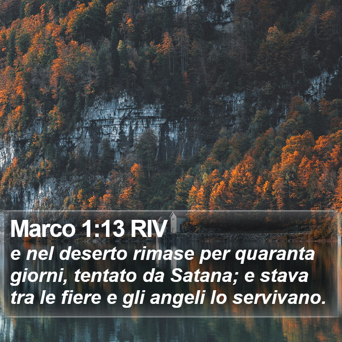 Marco 1:13 RIV Bible Study