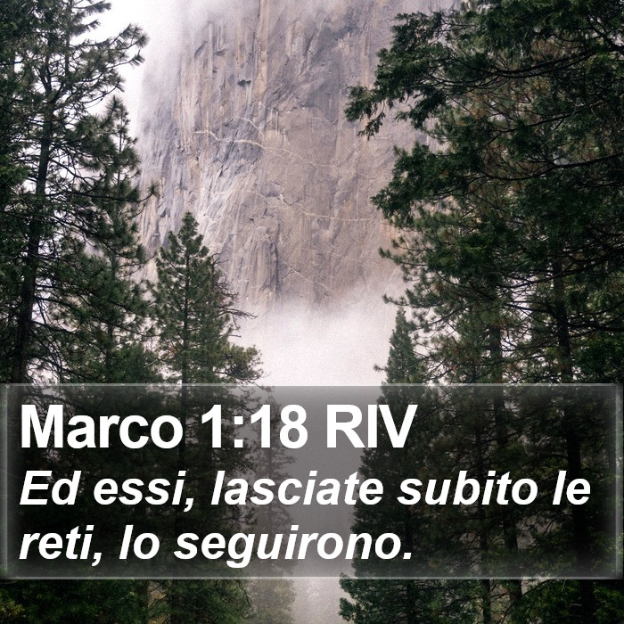 Marco 1:18 RIV Bible Study