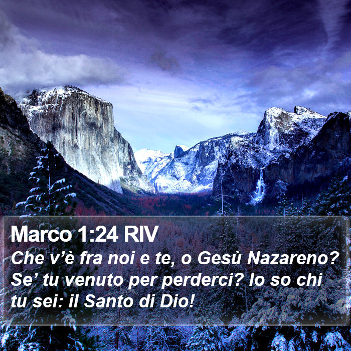 Marco 1:24 RIV Bible Study