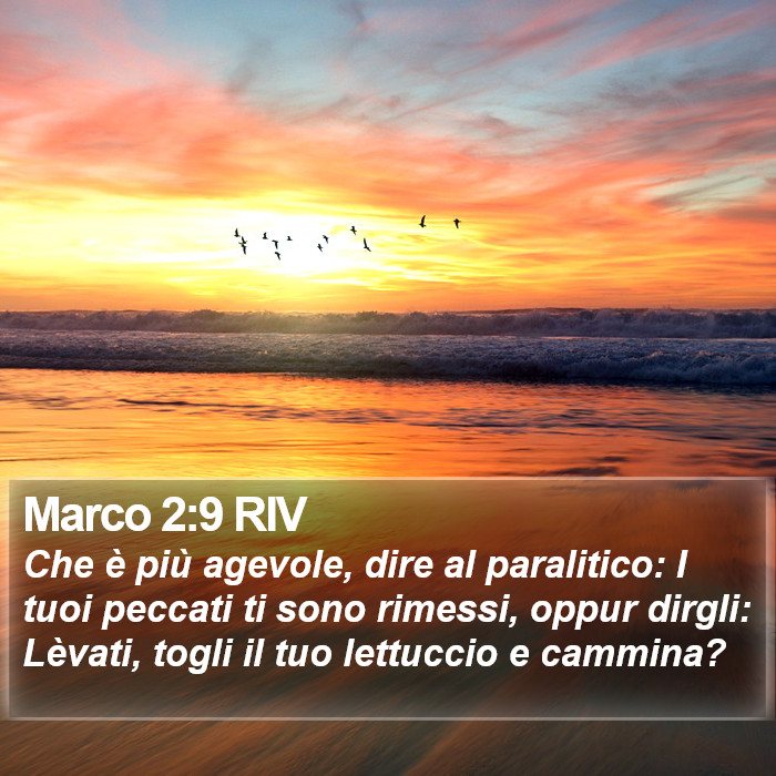 Marco 2:9 RIV Bible Study