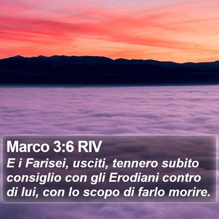 Marco 3:6 RIV Bible Study