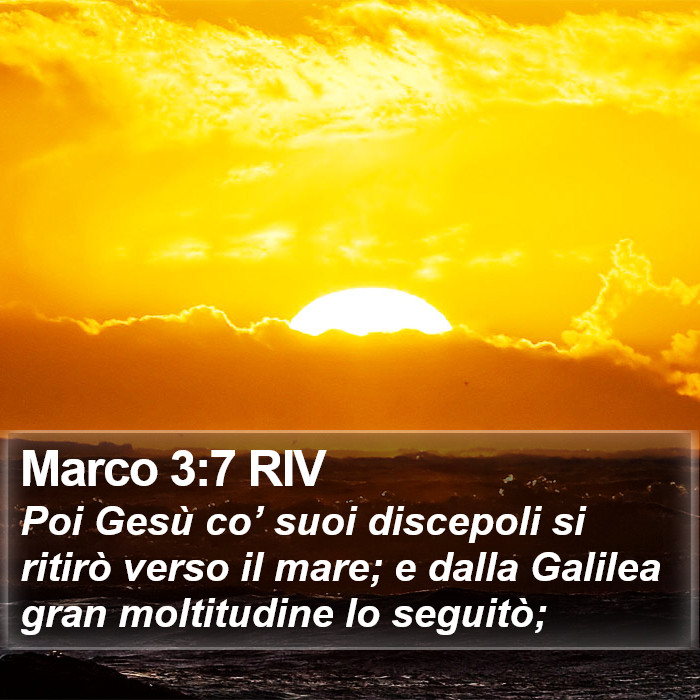 Marco 3:7 RIV Bible Study