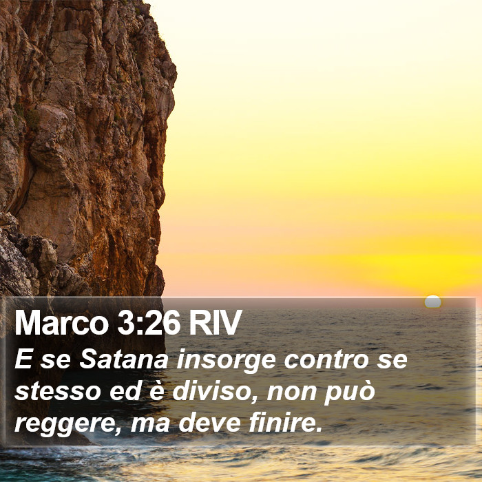 Marco 3:26 RIV Bible Study