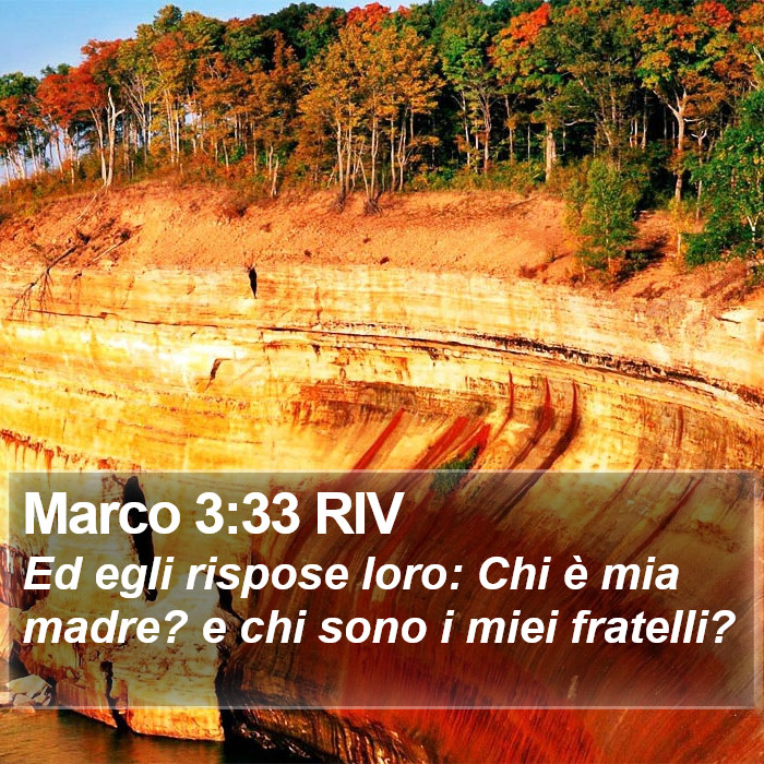 Marco 3:33 RIV Bible Study