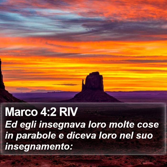 Marco 4:2 RIV Bible Study