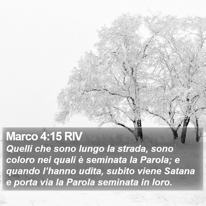 Marco 4:15 RIV Bible Study