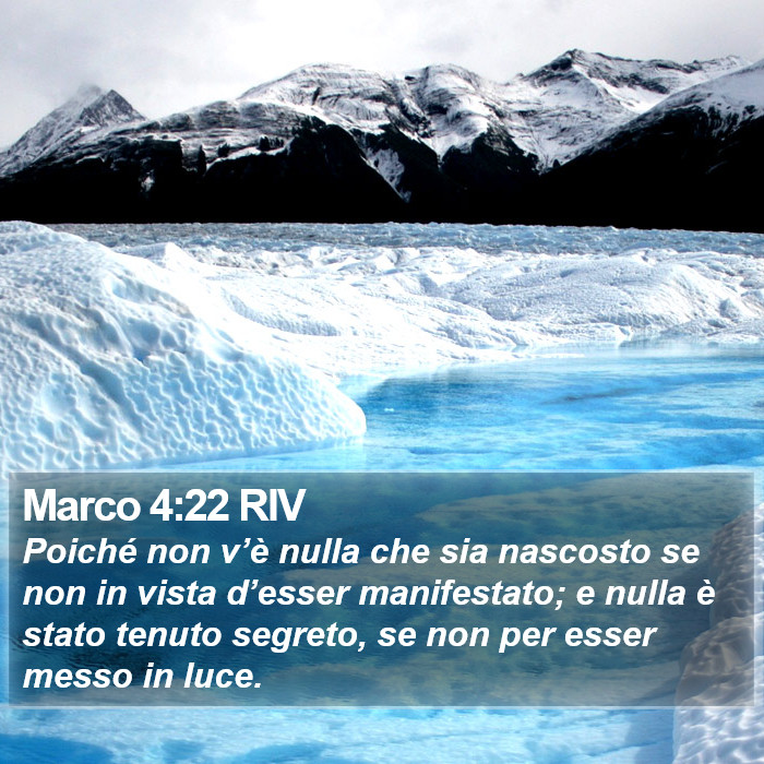 Marco 4:22 RIV Bible Study