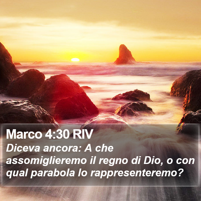 Marco 4:30 RIV Bible Study